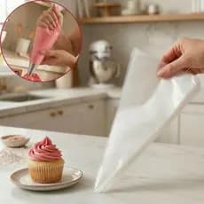 Saco De Confeitar / Manga Descartavel G 50 Cm (100 Unidades) Grande Confeitaria Profissional