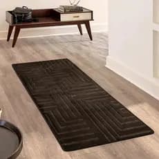 Tapete Passadeira Grande Quarto Sala Corredor Cozinha 2.00 X 60cm Antiderrapante Macio Moderno