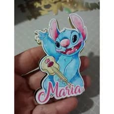 Kit de Aplique para Lembrancinha Festa Tubete Mimos Aniversários Todos os Temas