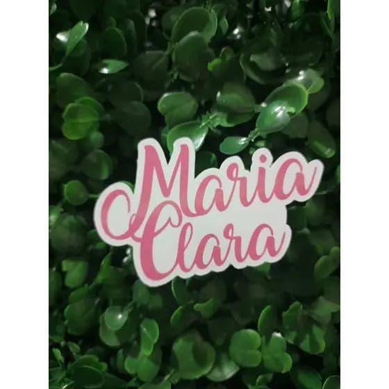 Aplique com Nome - Apliques personalizados - Apliques para Lembrancinhas