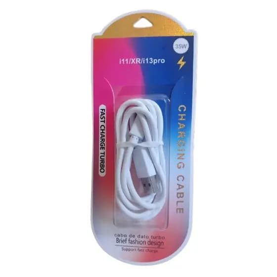 Cabo De Iphone, Tipo C E V8 Fast Charge Turbo 35W