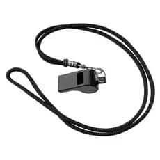 Apito Profissional com Cordão Reforçado – Som Alto e Claro para Árbitros, Treinadores e Esportes