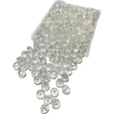 200 contas cristal 8mm Transparente guia umbanda candomblé