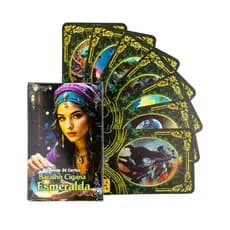 Baralho Tarot Cigana Esmeralda - 36 Cartas com Manual
