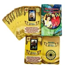 Baralho Tarô Mensagens Povo Cigano 36 Cartas Tarot Explicativas