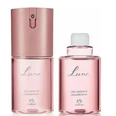 Combo desodorante Corporal Luna inteiro e  refil  natura  Feminino faça sua escolha.