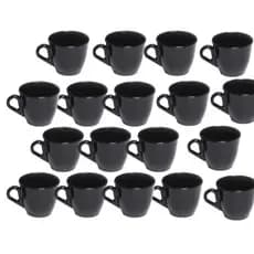 Conjunto Xícaras De Café Chá Colors 80ml Acrílico/Plástico Cozinha Kit