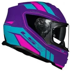 CAPACETE LS2 STORM FIST ROXO 62