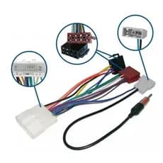 Kit Chicote De Ligação + Antena Nissan Tds Versa March Etc