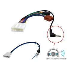 Chicote Som Swc P2 Ligação Pioneer Kicks Versa March Sentra