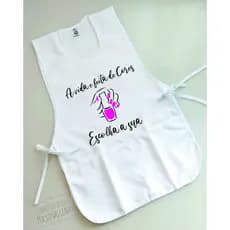 Avental Jaleco Bata Manicure - Nail Designer Manicure