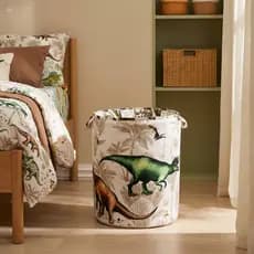 CESTO ORGANIZADOR INFANTIL DE BRINQUEDOS ROUPA DOBRÁVEL