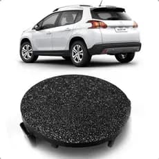 Tampa Reboque Guincho Traseiro Peugeot 2008 2015 a 2022 Capa Furo Para-Choque