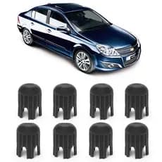 Kit 8 Bucha Limitador de Porta Chevrolet Vectra 2006 a 2011 Vw Amarok 2011 a 2020