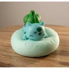Bulbasaur Dorminhoco Mini Figure / Action Figure Pokémon Decorativo
