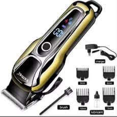 Máquina de Cortar Cabelo Sem Fio Kemei KM-1990