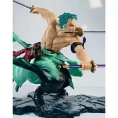 Action Figure Roronoa Zoro Estátua Espadas One Piece one piece Boneco
