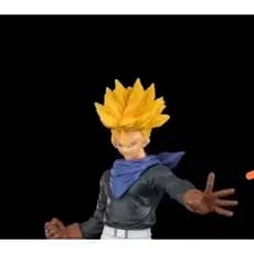 TRUNKS 19CM figure dragon ball z duas versões COLECIONAVEL