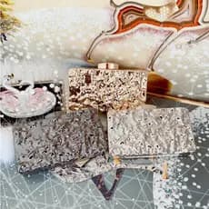 Bolsas Femininas>Bolsas Transversais e de ombro Material de Metal WT188-88