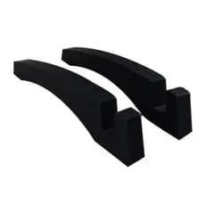 100 Pares Suporte azulejo Plastico Preto