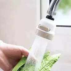 Bico Arejador de Torneira  Anti Respingo /Filtro com Rotação 360° para Economia de Água em Torneira
