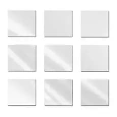 Kit 50 Espelhos 5x5cm Para Artesanato Decoração