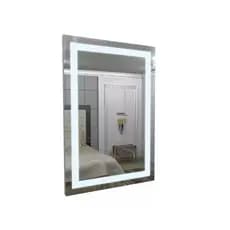 Espelho Led 70x50cm Retangular Com Touch Frontal