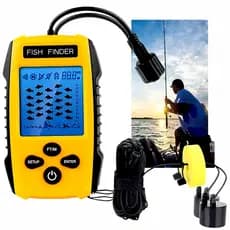 Sonar Localizador De Peixes Fishfinder Portátil Para Pesca