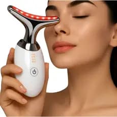 Aparelho Rejuvenescedor Facial LED Anti Rugas Lifting Papada