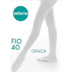 Kit 2 Meia Calca Feminina Selene Fio 40 Opaca Preta Branca Nude Po de Arroz Uniforme Trabalho Festa Fantasia Cosplay