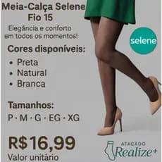 ⚡ FIO 15 SELENE - COR PRETA | ENVIAMOS RÁPIDO 📦
