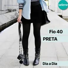 Meia calça fio 40 preta envio imediato