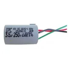 Capacitor para Ventilador De Teto 3 Fios 8uf (3+5uf) 110v / 250v