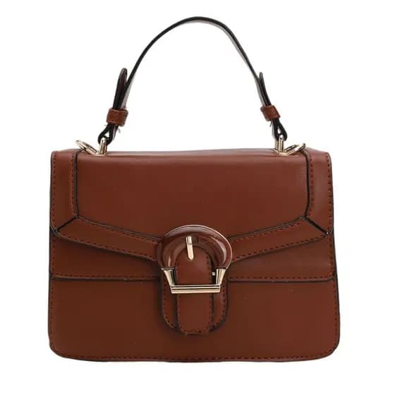 Bolsa Feminina Transversal Média Baú Tiracolo Promoção Preta