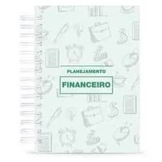 Planner Financeiro Premium Capa Dura e Toque Aveludado 180 Fls 90g A5