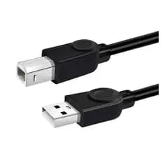 CABO PARA IMPRESSORA USB 2.0 A-MACHO PARA B-MACHO 1 METRO