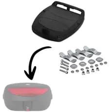 Base Suporte Reforçado Para Baú Pro Tork 28L a 52L Universal