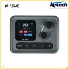 M-VAVE Pocket Amp (SK17) Mini Guitar Bass 1.54 " LCD Tela Colorida 1450mAh APP Controle Processador De Efeitos De Mesa M