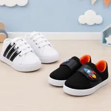 Kit Tênis Infantil Calce Facil Masculino Casual Confortavél