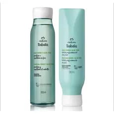 Kit Capilar Tododia Maçã Verde e Aloe Vera Shampoo e condicionador Natura