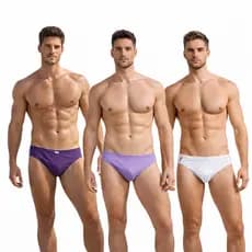 Kit 3 Sungas Slim Masculinas 6cm Lateral Moda Praia Diandrher