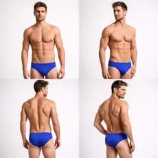Sungas Slim Masculina - Moda Praia 6cm Lateral