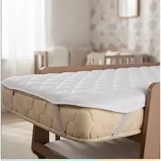 Capa Protetora Mini Berço Impermeável Cama Colchão Segura Xixi Mini Cama 86x42x8