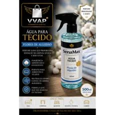 Agua Aromatizante Tecido Suave Flores de Algodão 500ml Limpeza Eficiente Frescor Duradouro