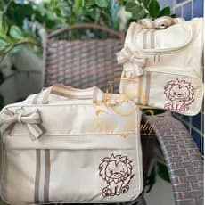 Kit Bolsa Maternidade Super Luxo
