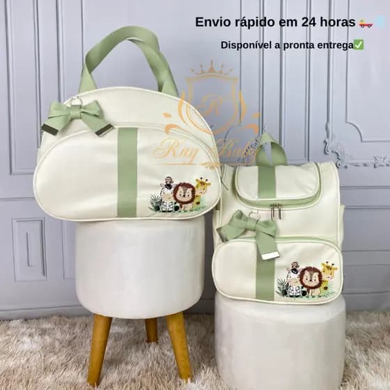 Bolsa Maternidade Super Luxo Safari