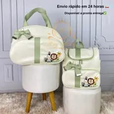 Bolsa Maternidade Super Luxo Safari