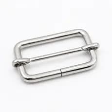REGULADOR DE ALÇA 40MM 25, 50 ou 100 Unidades Prateado Niquelado para Bolsa Mochila