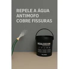 Tinta RealceCor Emborrachada 18KG – Durabilidade, Impermeabilização