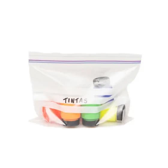 15 Saco Plastico Vedacao Dupla Lacre Zip Hermetico 22 x 18cm Organizacao Geladeira